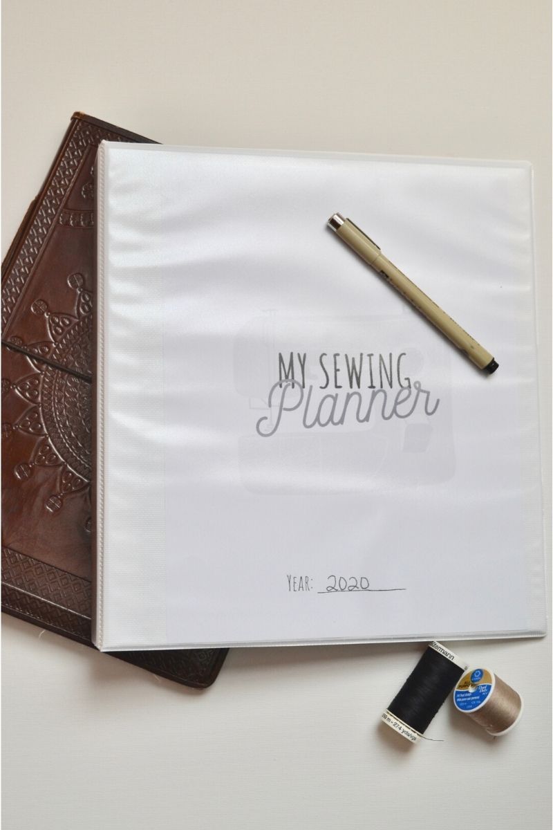 Sewing Planner Cover